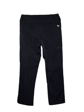Tilley Black Nylon Hiking Pants Sz 30 Utility Multi Pocket Walking Travel
